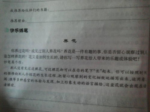 養(yǎng)魚仿寫?zhàn)B花的作文400字