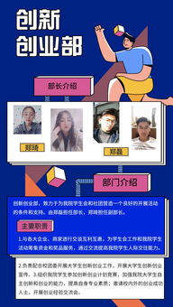 學(xué)生會創(chuàng)新創(chuàng)業(yè)部門招新書