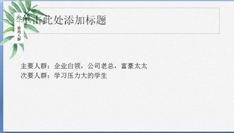 創(chuàng)業(yè)創(chuàng)新ppt文稿