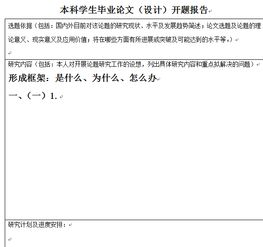 創(chuàng)業(yè)創(chuàng)新論文開題報告