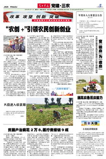 農(nóng)民創(chuàng)新創(chuàng)業(yè)意見(jiàn)