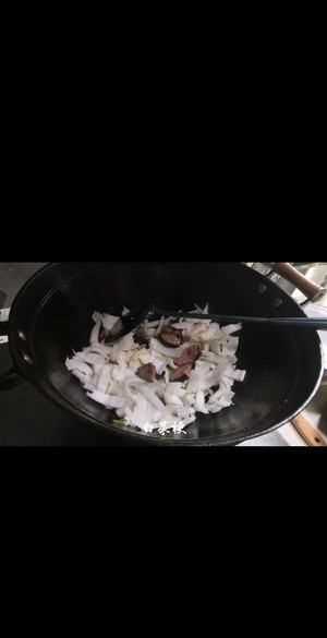 血菜怎么炒好吃,豬肝炒血皮菜的做法圖11