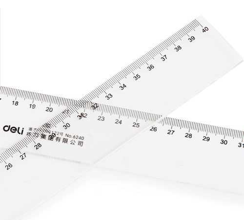 尺子上有數(shù)字、刻度線和()