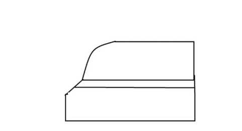 救護車的畫法 繪畫,小汽車的簡筆畫圖3