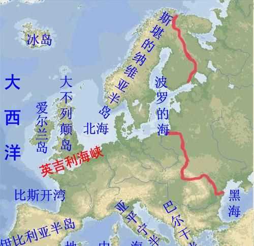 歐洲最大的半島在哪里東歐還是北歐