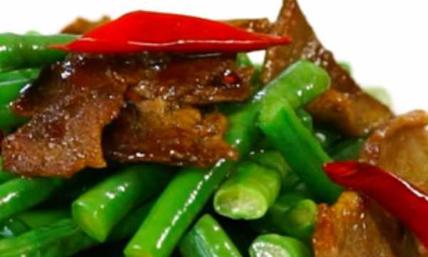 豆角炒肉怎么做好吃,豆角炒肉片的家常做法圖21