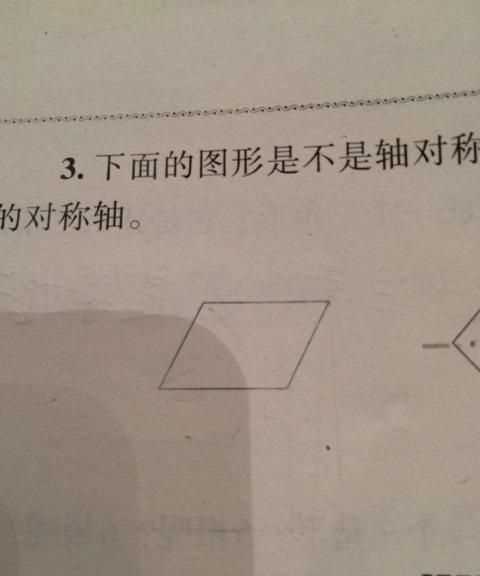 一般的平行四邊形有多少條對稱軸