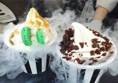 冒煙的冰淇淋原理,網(wǎng)紅冒煙冰淇淋叫什么圖2