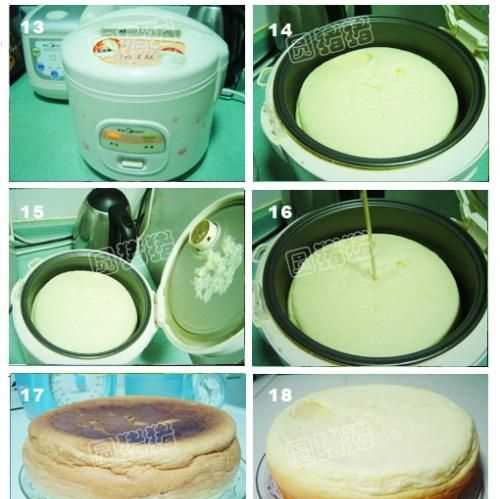 怎么用電飯煲做蛋糕