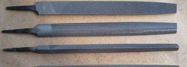 銼刀的種類三種,鉗工銼刀的種類三種圖1