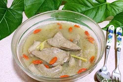 豬肝湯的做法 家常