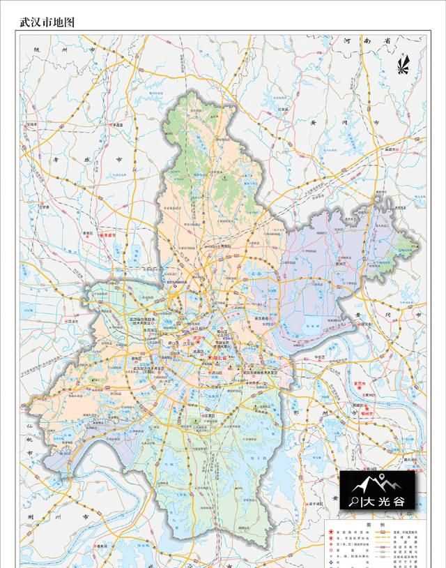 武漢主城區(qū)是哪幾個區(qū)，武漢市有哪幾個區(qū)組成？圖3