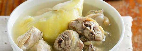 榴蓮煲雞湯的做法,榴蓮煲雞湯的做法圖2