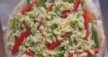 家庭烤箱烤披薩的做法,烤披薩的做法烤箱溫度圖19