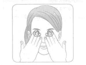 最標(biāo)準(zhǔn)的眼部按摩手法