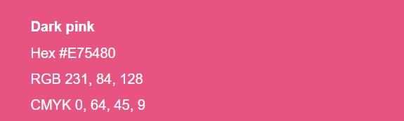 粉色分類(lèi)，粉色分類(lèi)及顏色示意圖？圖17