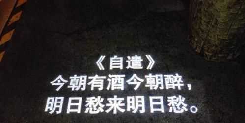 今朝有酒今朝醉下一句怎么說?