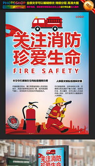 小區(qū)防火防盜安全知識宣傳海報(bào)