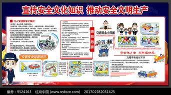 宣傳安全文化知識(shí)展板