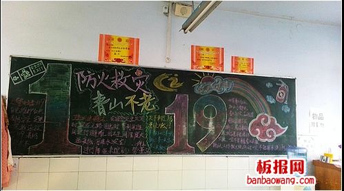 安全知識畫板報大全