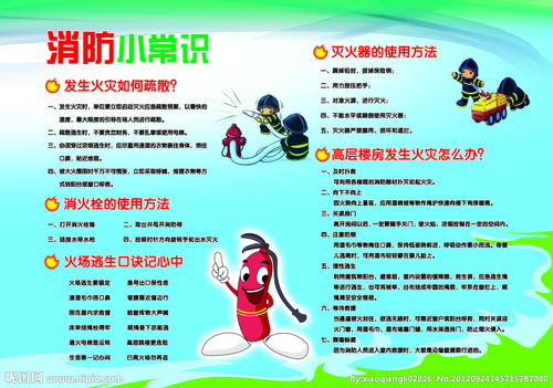 防火安全知識小口訣