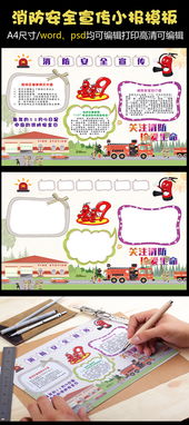 卡通安全知識(shí)講解圖