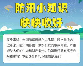 防汛防災安全知識培訓