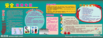 小學安全知識教育宣傳展