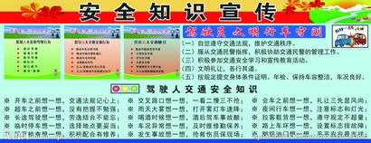 駕校交通安全知識教育資料