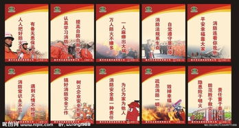 醫(yī)院冬季防火安全知識宣傳標(biāo)語