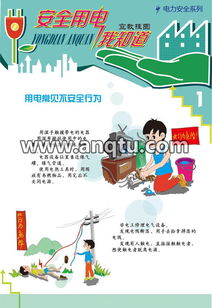 安全知識(shí)我知道招貼畫