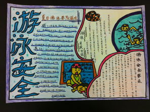 防溺水安全知識(shí)手抄報(bào)簡單初中