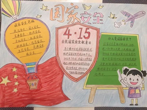 國家安全知識主題手抄報