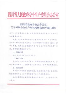 安全生產(chǎn)網(wǎng)絡(luò)知識(shí)大賽的通知