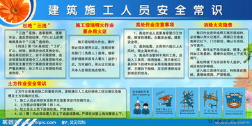 建筑施工安全知識清單