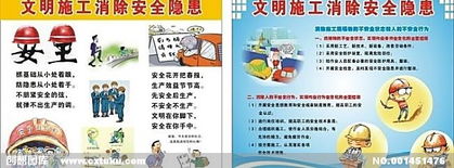 安全小知識圖案