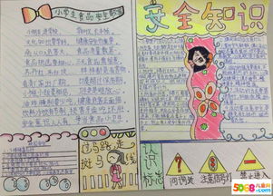 手抄報安全知識簡單