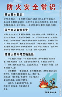 農(nóng)村小學生防火安全知識大全