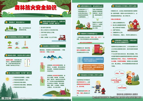 森林消防安全知識宣傳單張