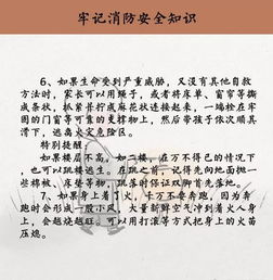 消防安全知識家長評價意見
