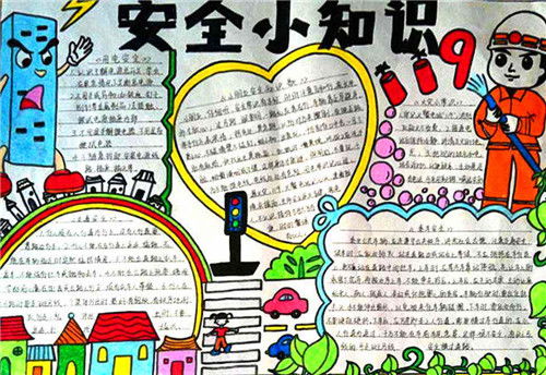 燃?xì)獍踩褂弥R主題手抄報