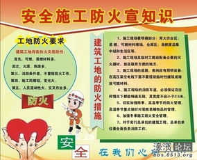 建筑工程消防安全教育知識