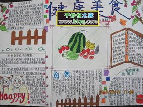 食品安全知識(shí)與健康手抄報(bào)大全