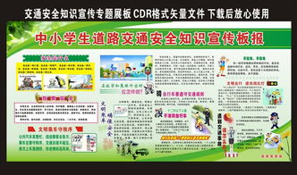 學(xué)生道路交通安全知識(shí)宣傳展板