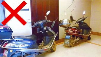 消防安全知識(shí)樓道電瓶車