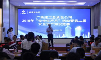 安全生產(chǎn)知識競賽現(xiàn)場