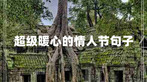 超級(jí)暖心的情人節(jié)句子