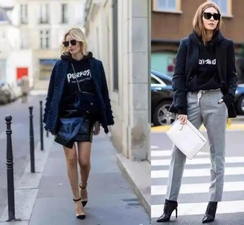 衛(wèi)衣怎么搭配外套