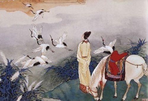 李商隱無(wú)題的典故是什么,李商隱無(wú)題中青鳥(niǎo)的典故,無(wú)題李商隱里面的典故