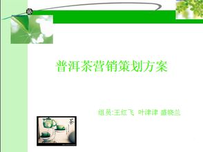 普洱茶營銷策劃方案